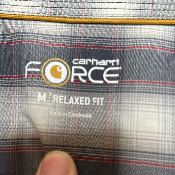Carhartt Force Button Up Shirt - Picture 2 of 3